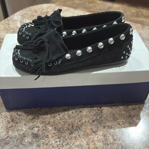 RM Studded Kilty Moc in Black. Wore twice! ❤️‍🔥